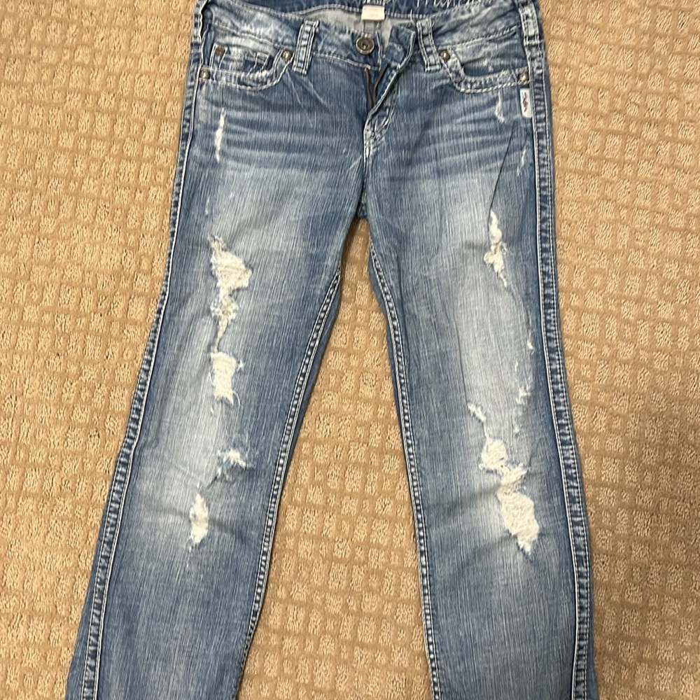 Silver boot cut Francis 28 w/ 33 L - Picture 3 of 9